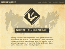 Tablet Screenshot of fallingsquirrel.com